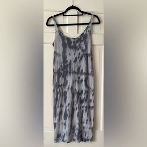 RAQUEL ALLEGRA SLIP DRESS TIE DYE